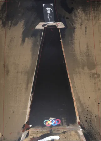 Screenprint Velickovic - Podium