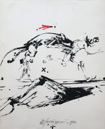 Lithograph Velickovic - Sans titre