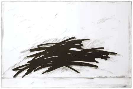 Screenprint Venet - Indeterminate Lines - Grib