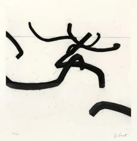 Etching Venet - LIGNES INDETERMINEES