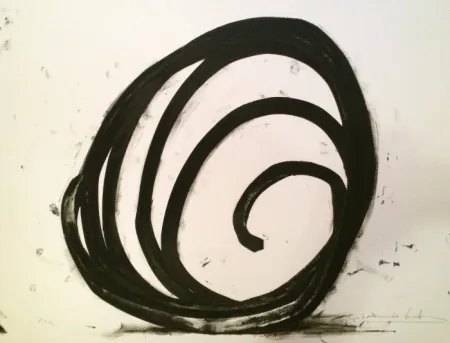 Screenprint Venet - Undetermined Line