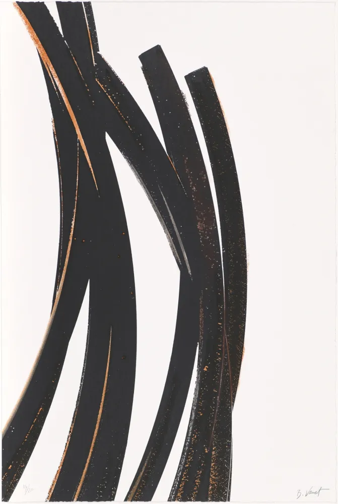 Screenprint Venet - Untitled IV (Arcs)