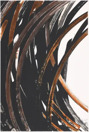 Screenprint Venet - Untitled V (Arcs)