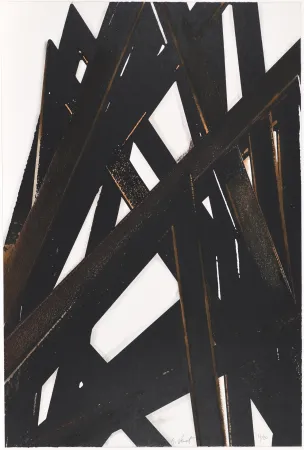 Screenprint Venet - Untitled VIII (Angles)