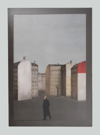 Screenprint Ventura - L'uomo che guarda