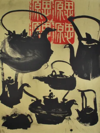 Lithograph Verdier - Adieu XXème