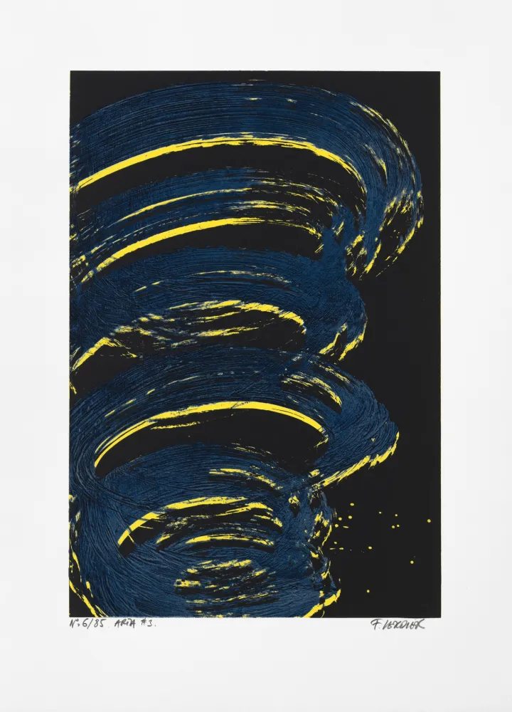 Screenprint Verdier - Aria 03