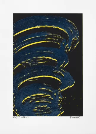 Screenprint Verdier - Aria 03