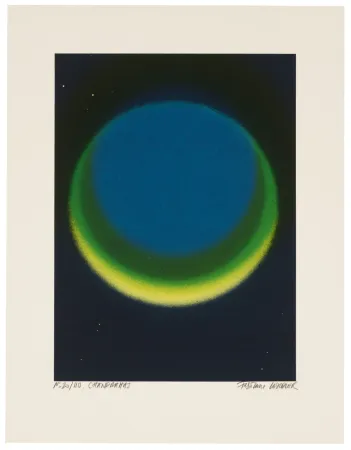 Screenprint Verdier - Chandrahas