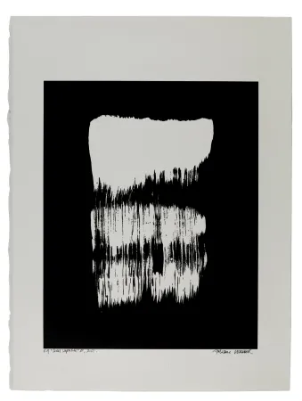 Screenprint Verdier - Etude du sedes sapientiae, étude n°8
