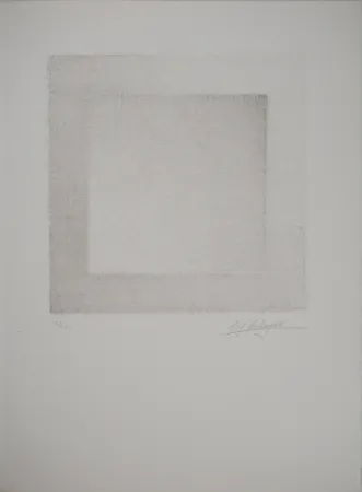 Lithograph Verheyen - Carrés 