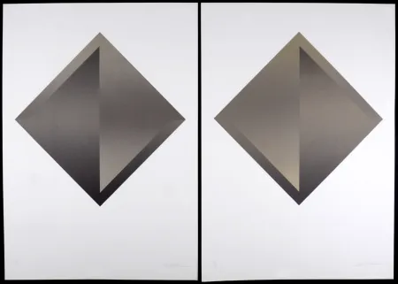 Screenprint Verheyen - Le Pic du Midi, 1980 - Hand-signed