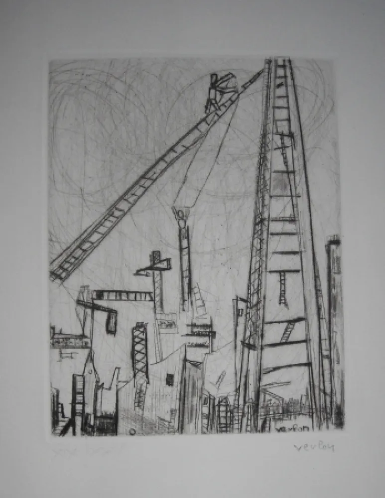 Engraving Verlon - The international avant garde 4