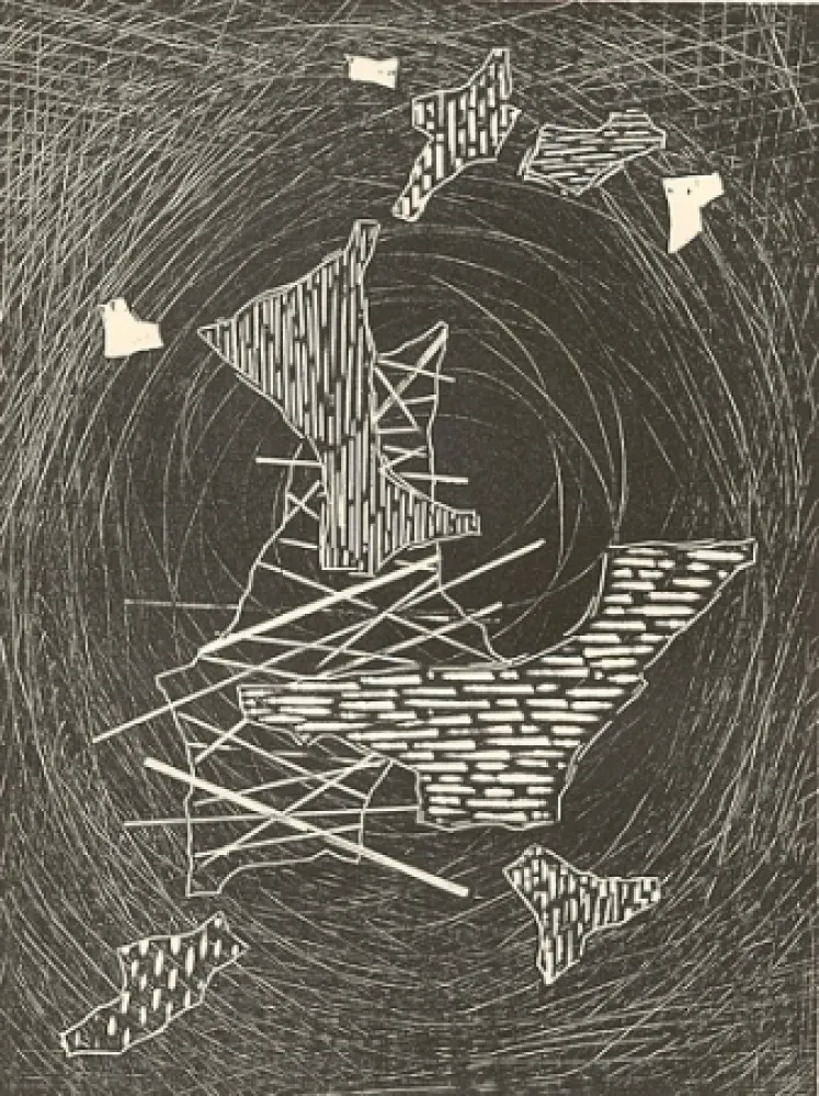 Woodcut Veronesi - Aspettando il gran vento I