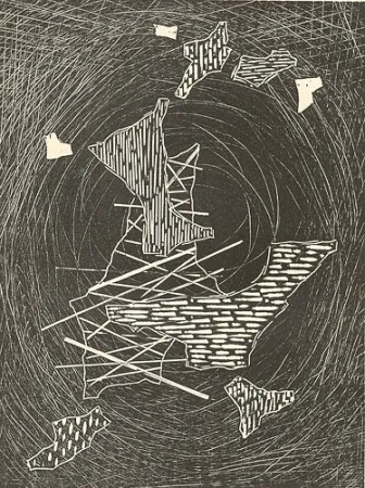 Woodcut Veronesi - Aspettando il gran vento I