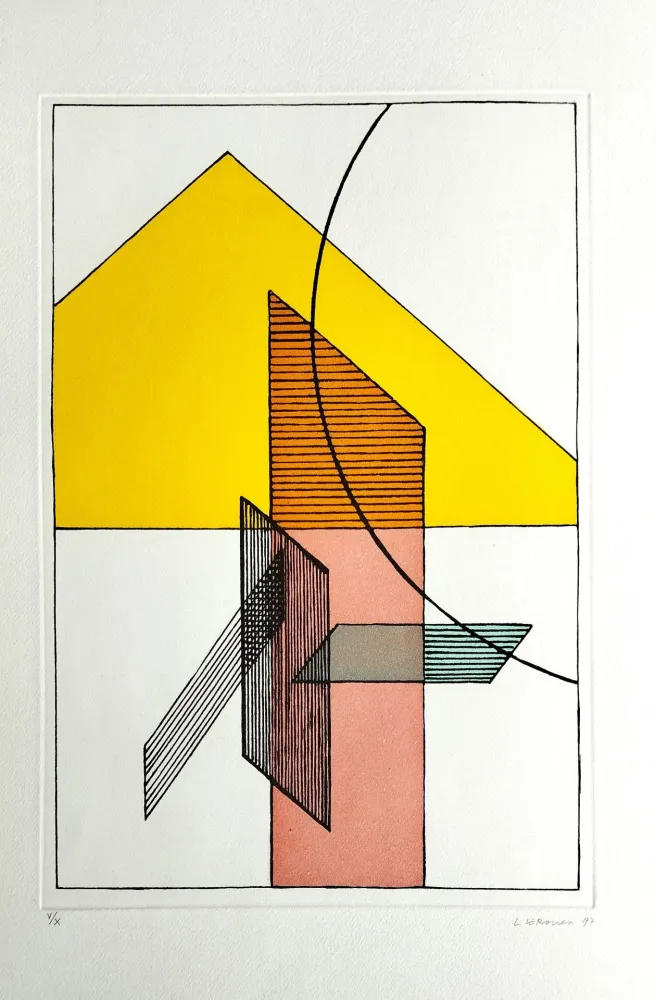 Etching And Aquatint Veronesi - Senza titolo