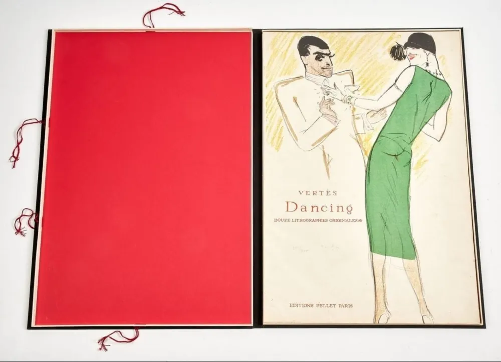 Illustrated Book Vertes - Dancing. Douze Lithographies Originales