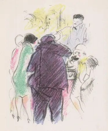 Illustrated Book Vertes - Tableaux contemporains: Tableau des Courses, de la Boxe, de la Vénérie, de l'Amour Vénal, des Grands Magasins, de la Mode, de l'Au-Delà, du Palais, de la Bourgeoisie.