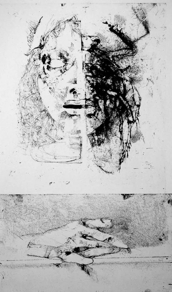 Etching Vespignani - Metamorfosi I