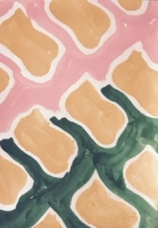 Screenprint Viallat - Sans titre, 1997