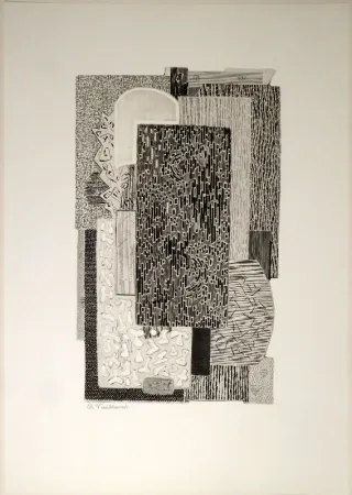 Etching Vieillard - Untitled