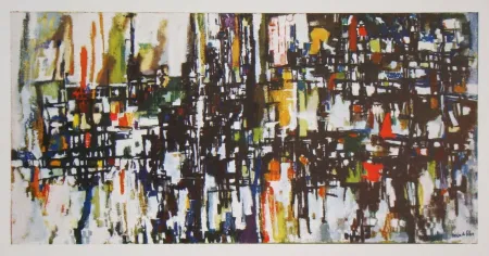 Rotogravure Vieira Da Silva - Jardin - 1955