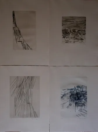 Illustrated Book Vieira Da Silva - Poésies