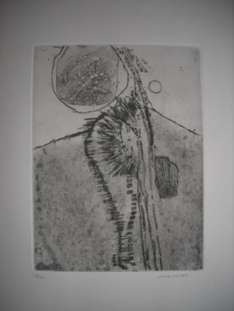 Etching And Aquatint Vielfaure - The international avant garde 2