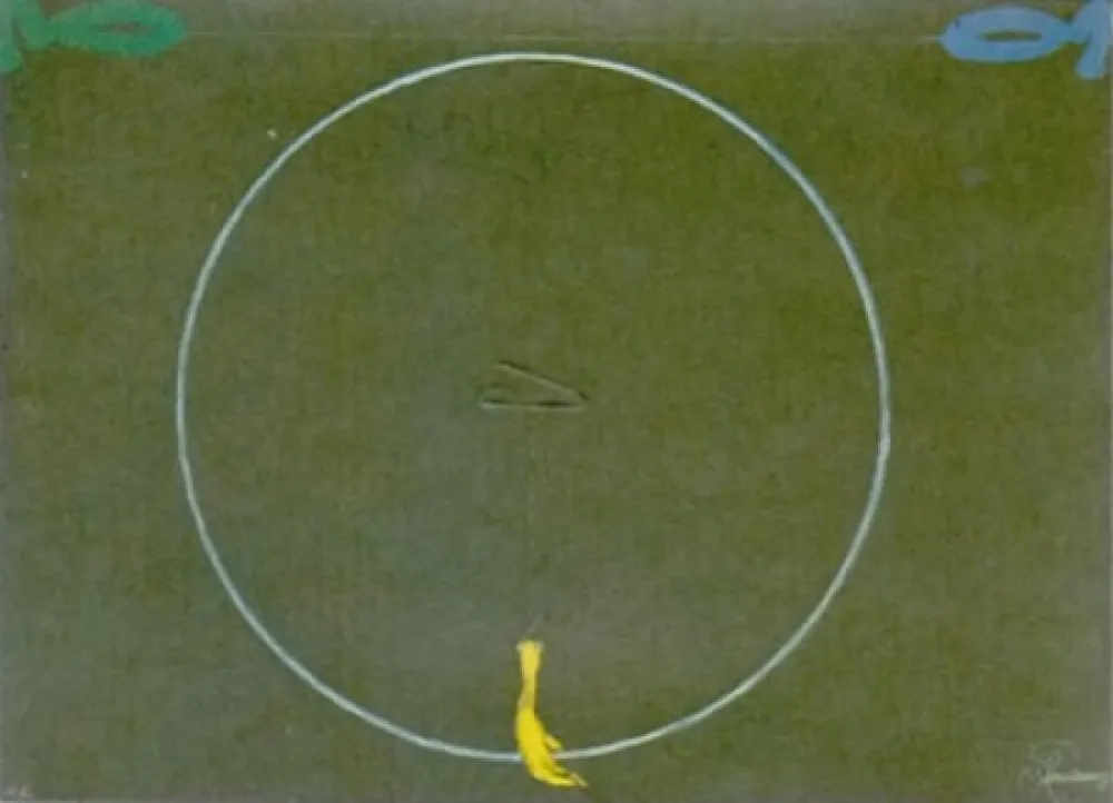 Lithograph Viladecans - Entrebanc 16