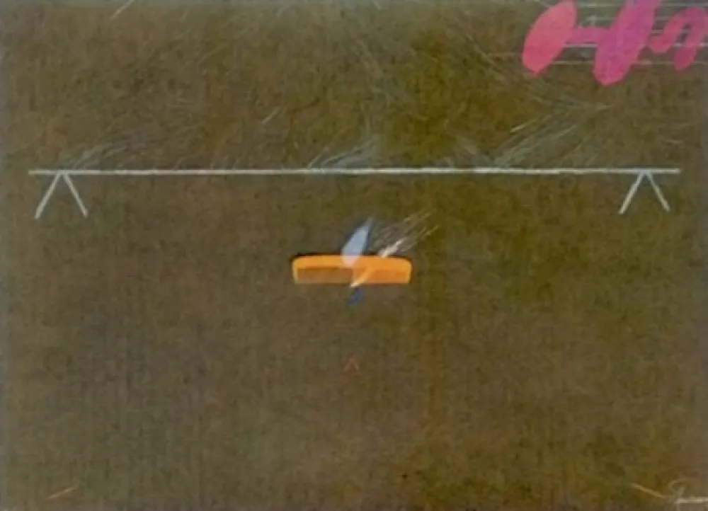 Lithograph Viladecans - Entrebanc 3