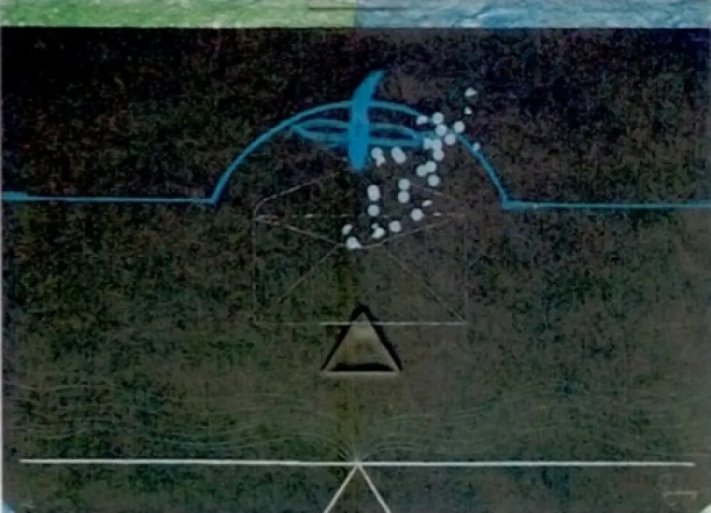 Lithograph Vildecans - Entrebanc 11