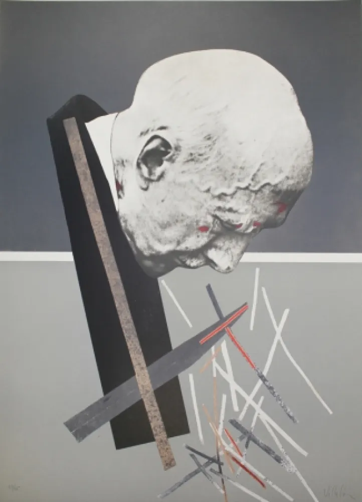 Lithograph Villalba  - Sin Título 1