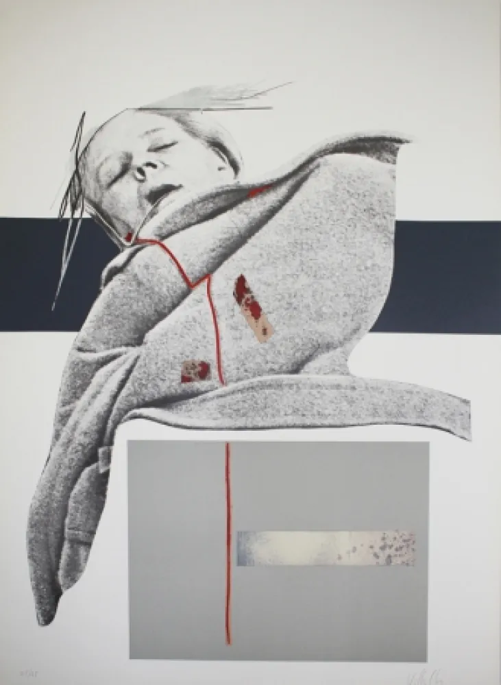 Lithograph Villalba  - Sin Título 2