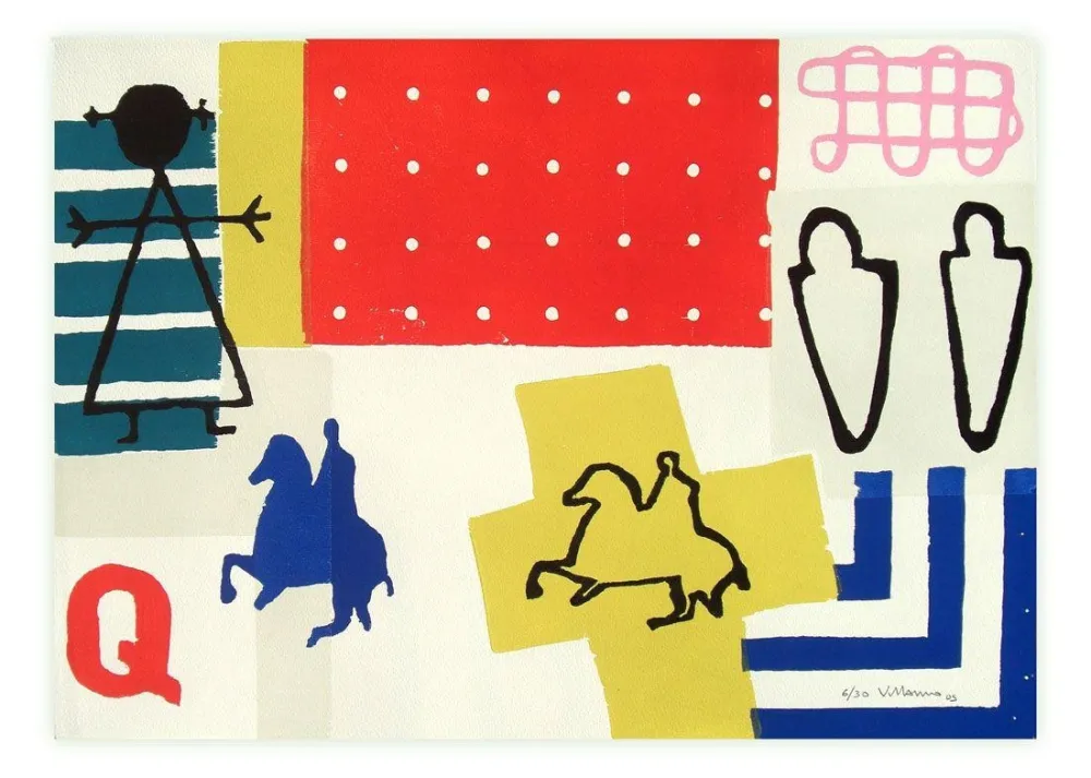 Etching Villarino - Serie El ajedrez y el tiempo