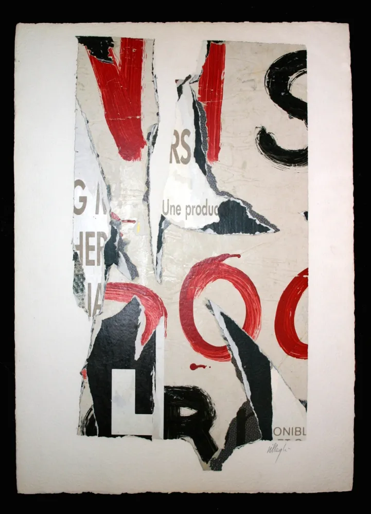 No Technical Villeglé - '' Arrachages ''