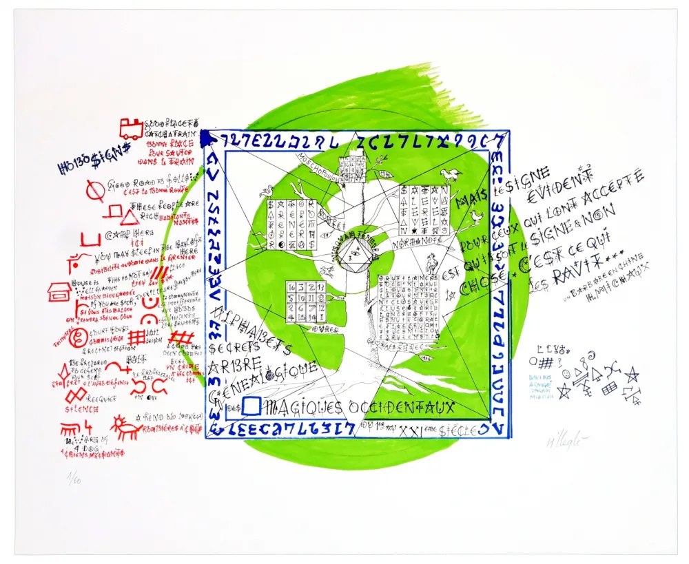 Numeric Print Villeglé - Hobo