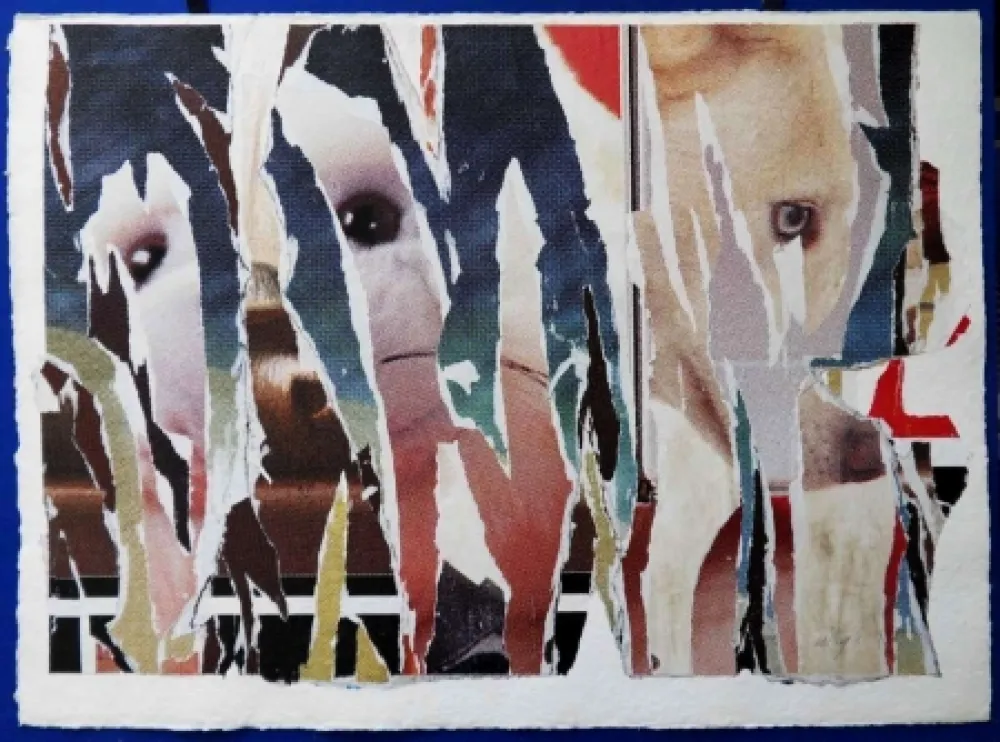 No Technical Villeglé - Lacération au retriever