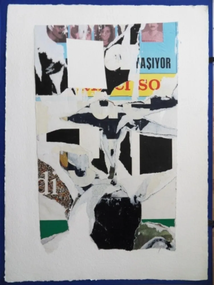 No Technical Villeglé - Lacération originale II