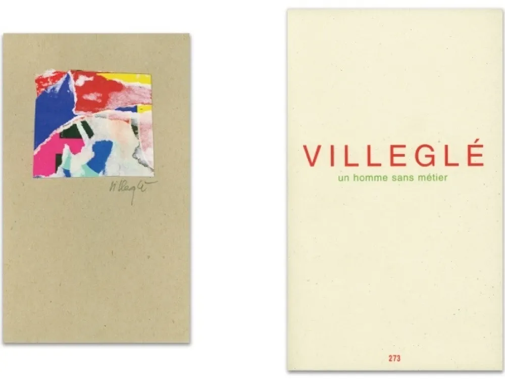 Illustrated Book Villeglé - L'Art en écrit