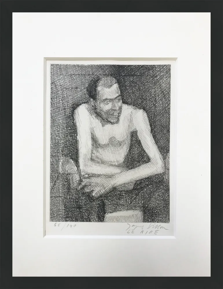 Etching Villon - LE RIRE