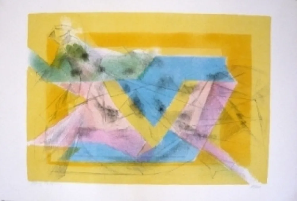 Lithograph Villon - L'ecuyere