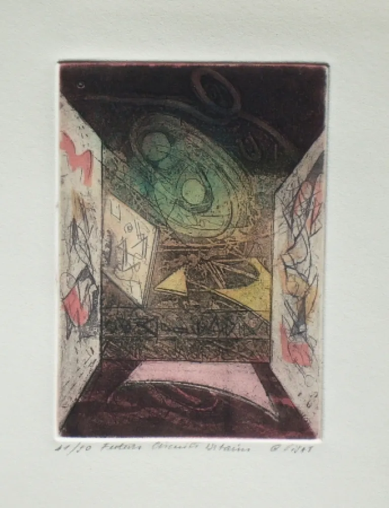 Etching And Aquatint Visat - Futurs circuits urbains