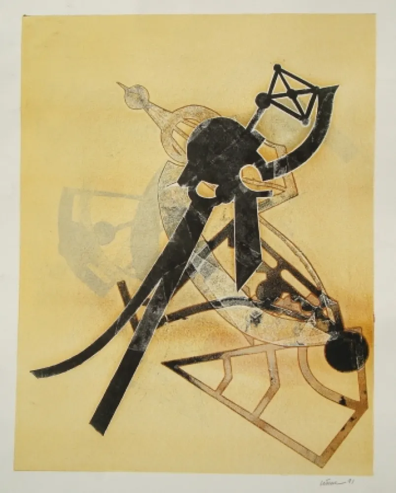 Etching And Aquatint Viseux - Monotrace