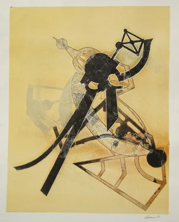 Etching And Aquatint Viseux - Monotrace