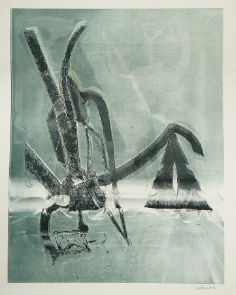 Etching And Aquatint Viseux - Monotrace