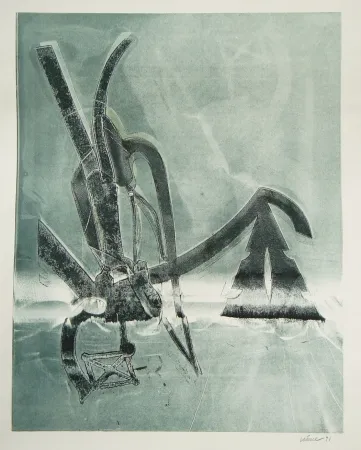 Etching And Aquatint Viseux - Monotrace