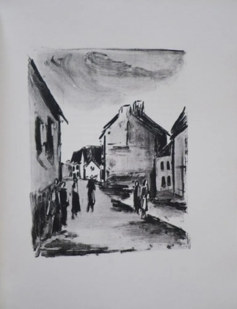 Illustrated Book Vlaminck - Mont-Cinère.  Lithographies de Vlaminck.