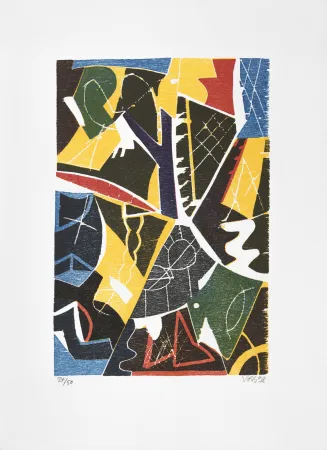 Woodcut Voss - Aus den Fugen