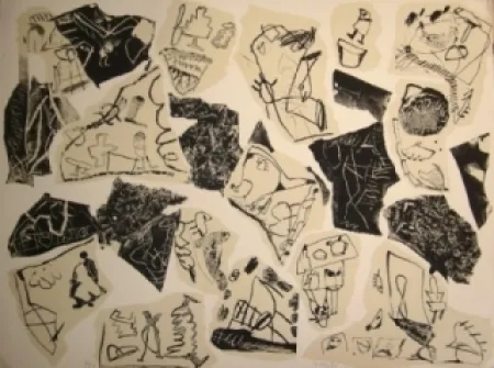 Lithograph Voss - Aus der Erinnerung