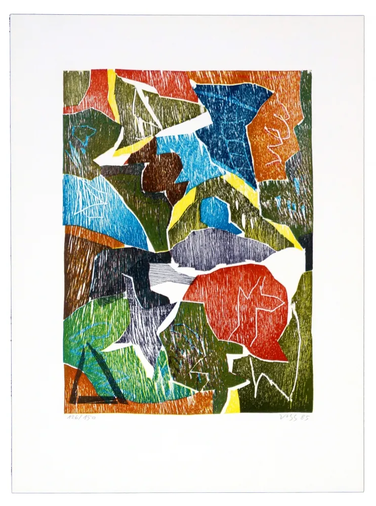 Woodcut Voss - Chemin de bois